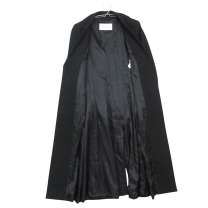 Max Mara Maxma Chestar Coat Long Length Double Breasted Jacket Outer Navy 42 — view 3