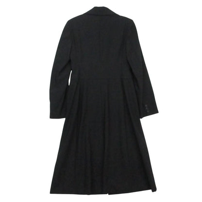 Max Mara Maxma Chestar Coat Long Length Double Breasted Jacket Outer Navy 42 — view 2