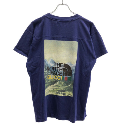 Gucci the North Face Back Print T-Shirt Navy XS — view 2
