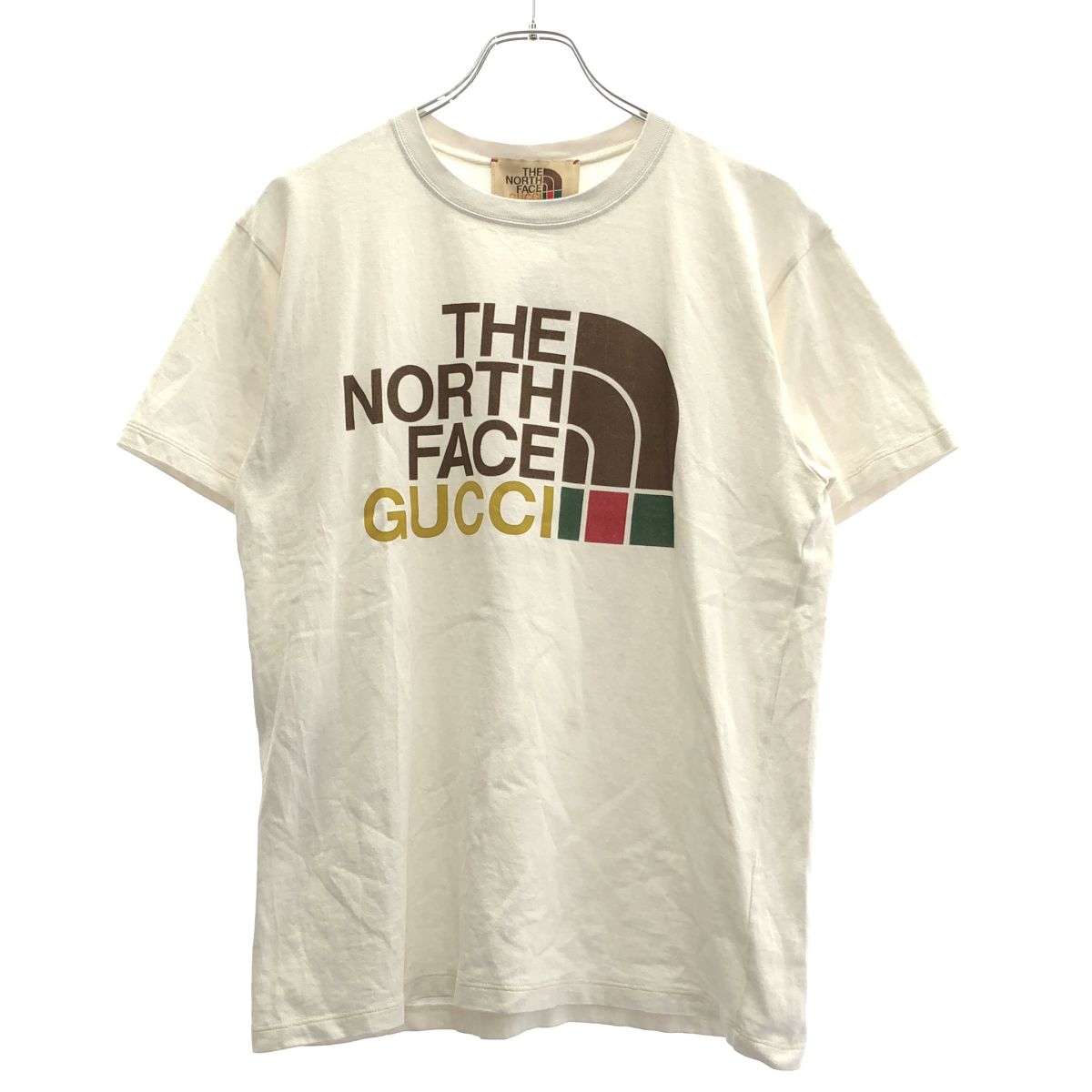 Gucci the North Face Logo Print T-Shirt White