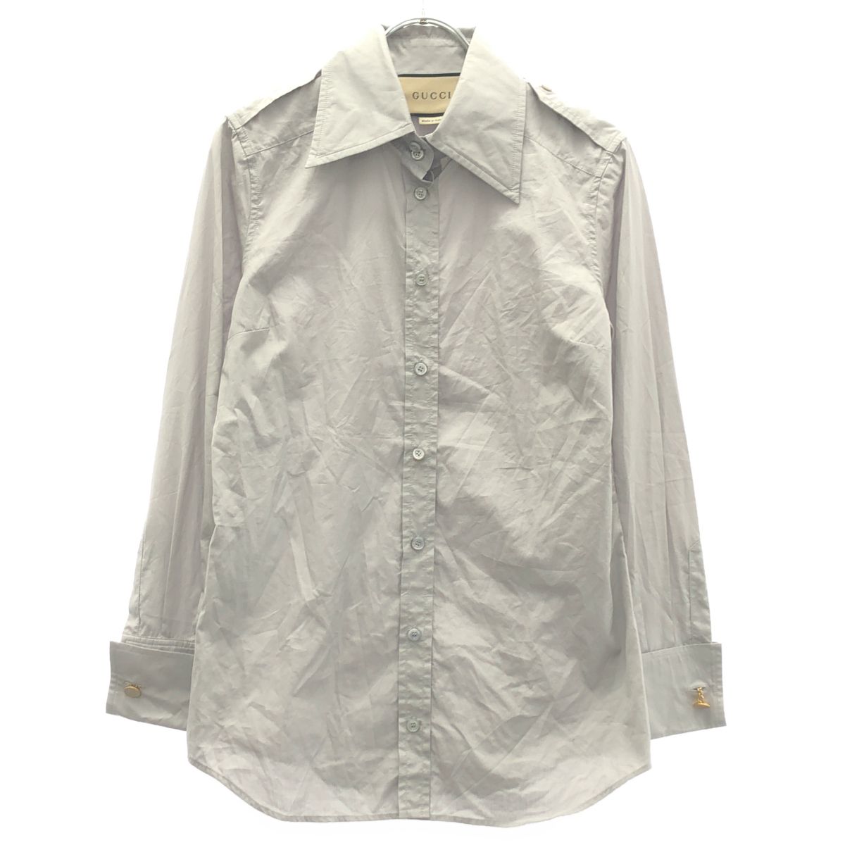 Gucci Military Shirt Gray 36