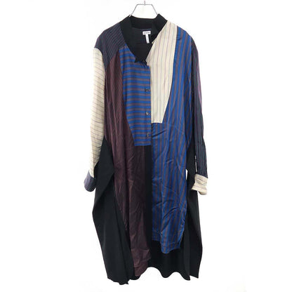 Loewe Multi Striped Long Shirt Dress Mix 36