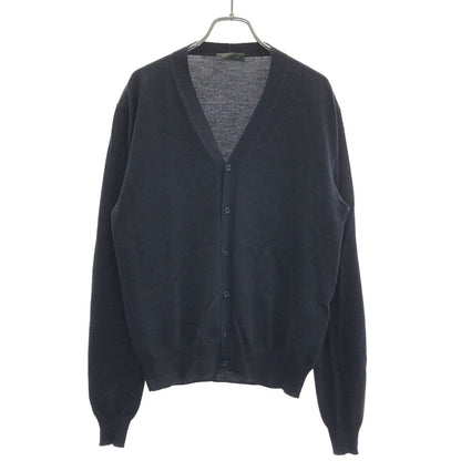 Prada Wool Knit Cardigan Navy 48