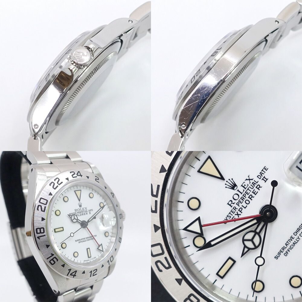 Rolex Watch Explorer II No All Tritium SS Automatic Winding WH Dial Oyster — view 5