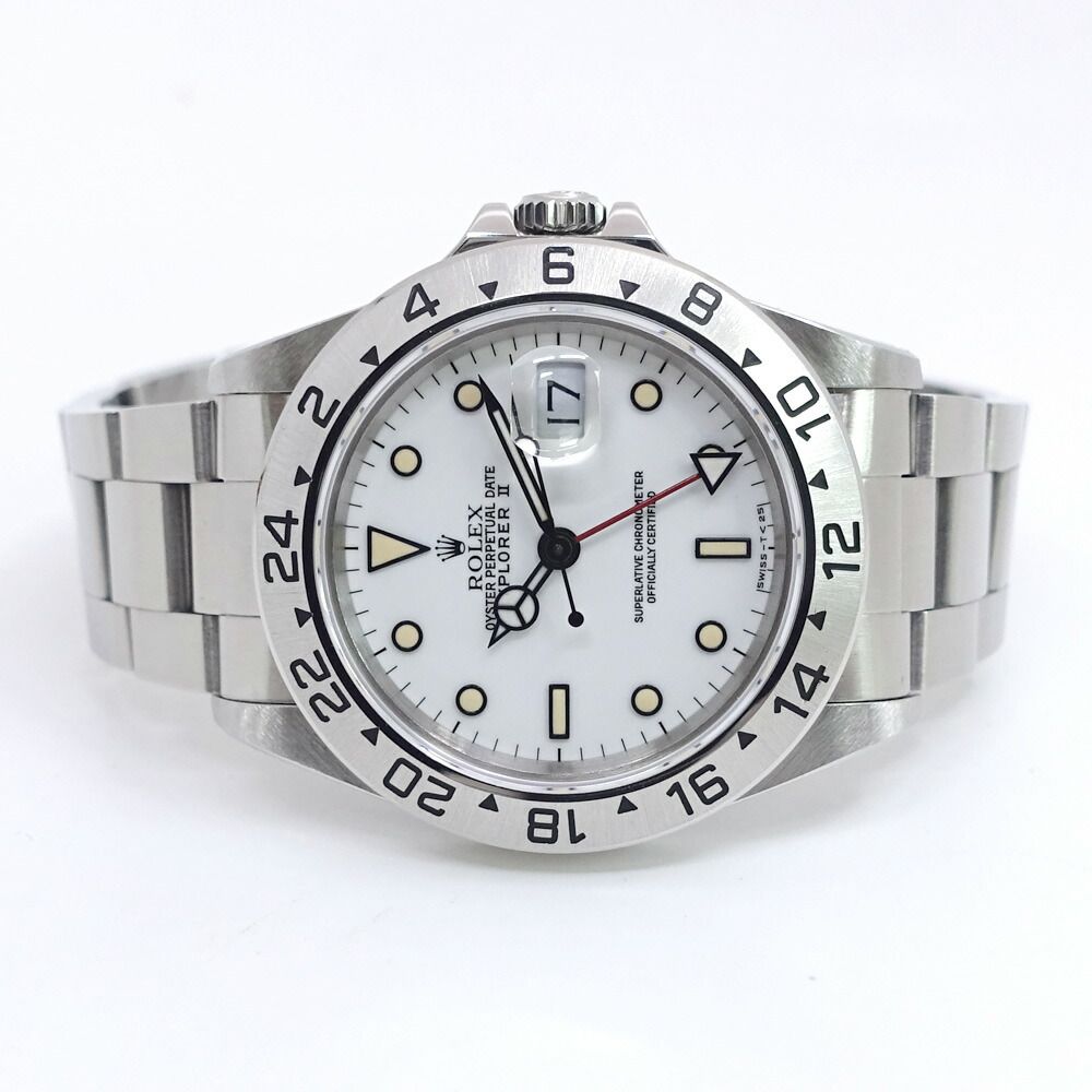 Rolex Watch Explorer II No All Tritium SS Automatic Winding WH Dial Oyster — view 2