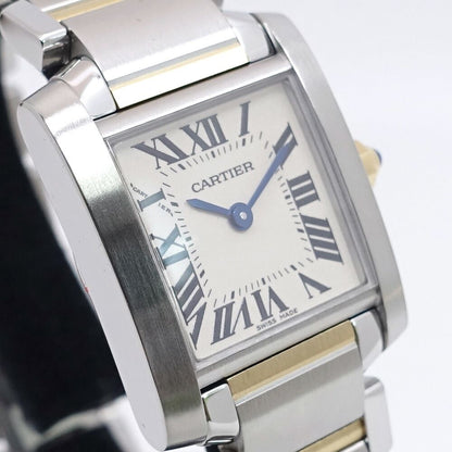 Cartier Tank Francaise SM Watch SS YG Quartz — view 2