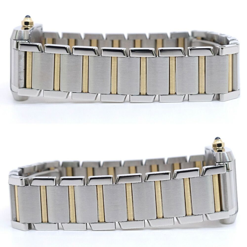 Cartier Tank Francaise SM Watch SS YG Quartz — view 5
