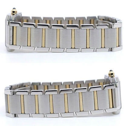 Cartier Tank Francaise SM Watch SS YG Quartz — view 5
