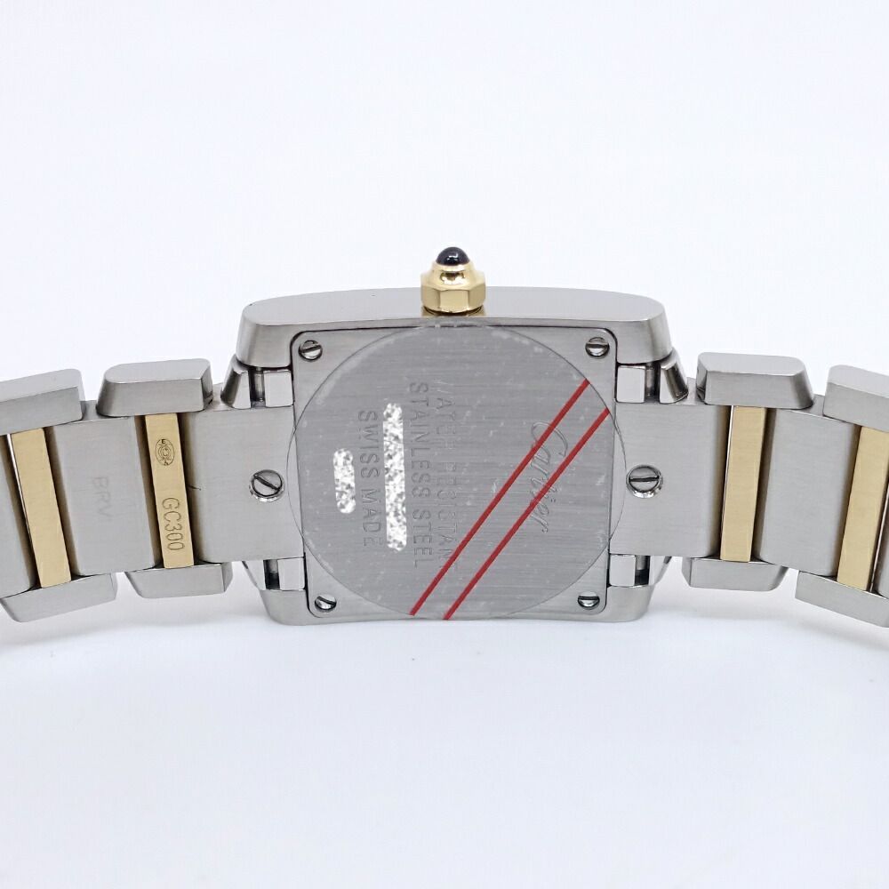 Cartier Tank Francaise SM Watch SS YG Quartz — view 4