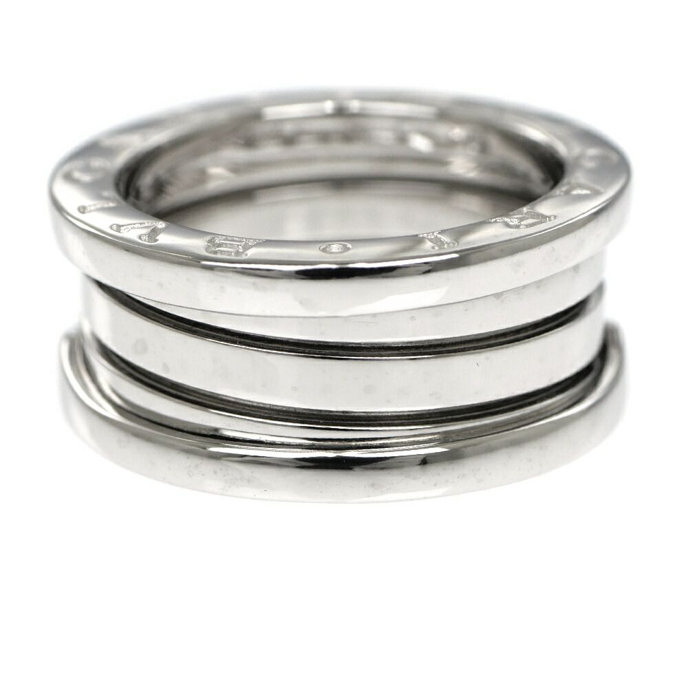 Bvlgari Bulgari Ring Bands 18k White Gold 51 Polished