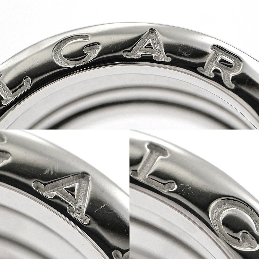 Bvlgari Bulgari Ring Bands 18k White Gold 51 Polished — view 8