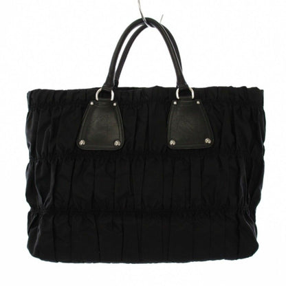 Prada Tote Shirred Black KH — view 2
