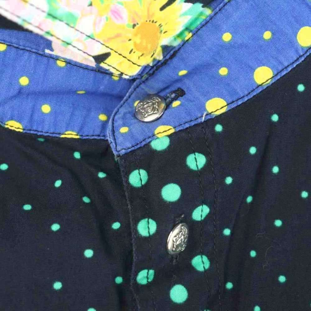 Versace Jeans Couture Shirt Graphic Print Long Sleeve Medusa All Over Pattern L — view 5
