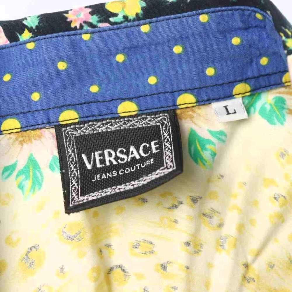 Versace Jeans Couture Shirt Graphic Print Long Sleeve Medusa All Over Pattern L — view 3