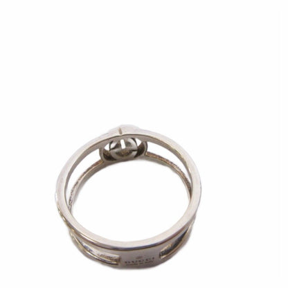 Gucci Interlocking Ring Silver Color KH — view 6