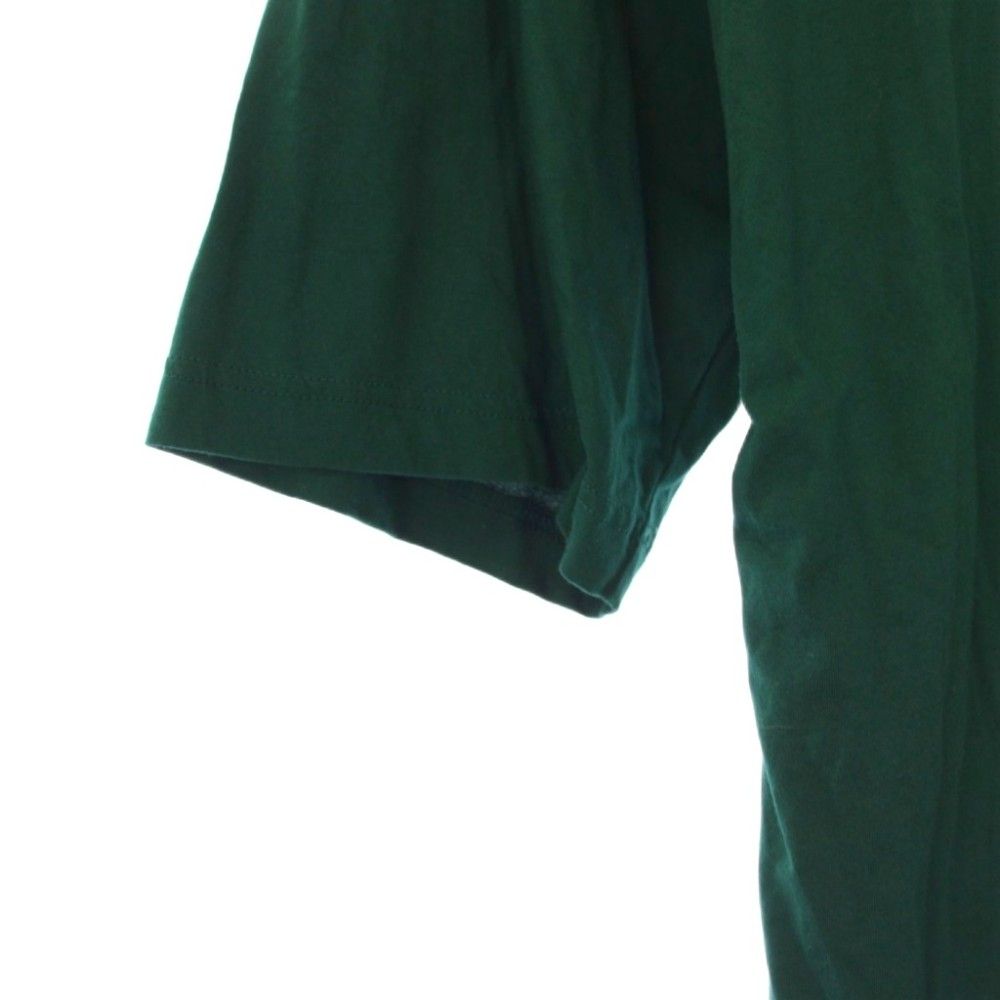 Prada Triangle Logo Pocket T-Shirt Short Sleeve L Green — view 6