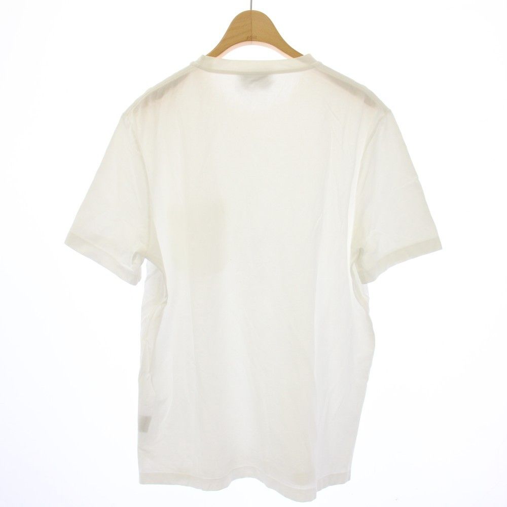 Hermes T-Shirt Crew Neck Short Sleeve Pocket M White TK — view 2