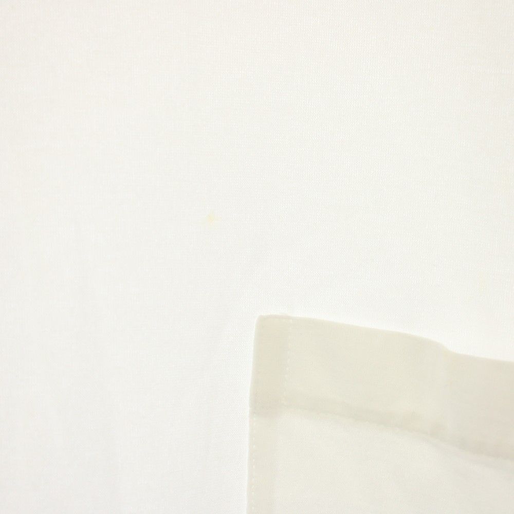 Hermes T-Shirt Crew Neck Short Sleeve Pocket M White TK — view 4