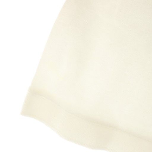 Hermes Series Button Polo Shirt Short Sleeve S White — view 6