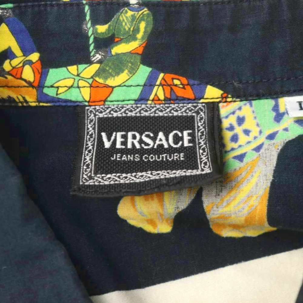 Versace Jeans Couture Shirt Graphic Print Long Sleeve All Over Pattern Elephant — view 3