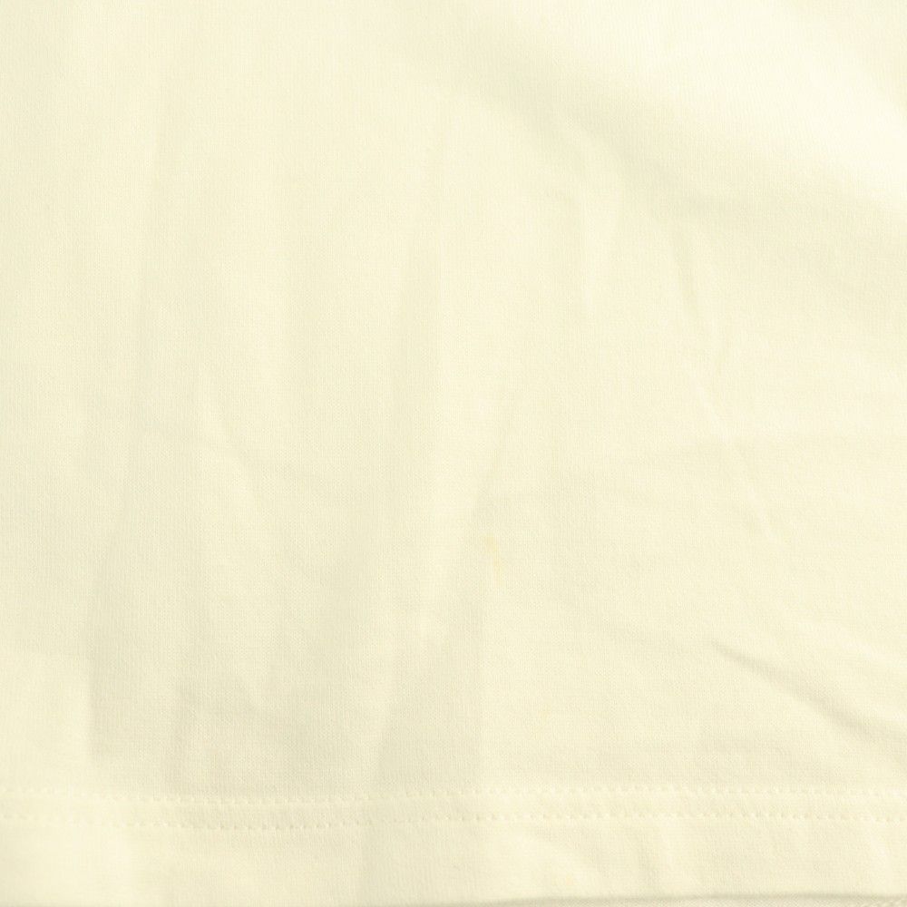 Celine by Hedi Slimane Cropped T-Shirt S Ivory Black DO — view 7
