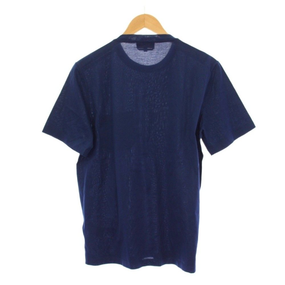 Hermes Pocket T-Shirt Crew Neck Short Sleeve S Navy — view 2