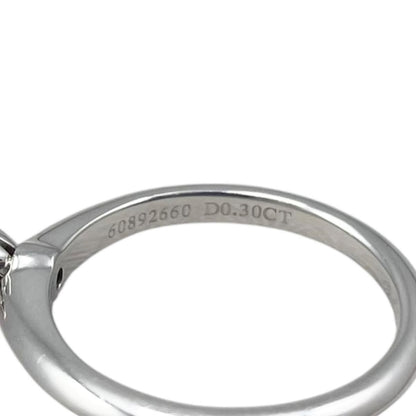 Tiffany & Co Ring Solitaire Setting Engagement Platinum Diamond — view 8