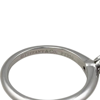 Tiffany & Co Ring Solitaire Setting Engagement Platinum Diamond — view 7