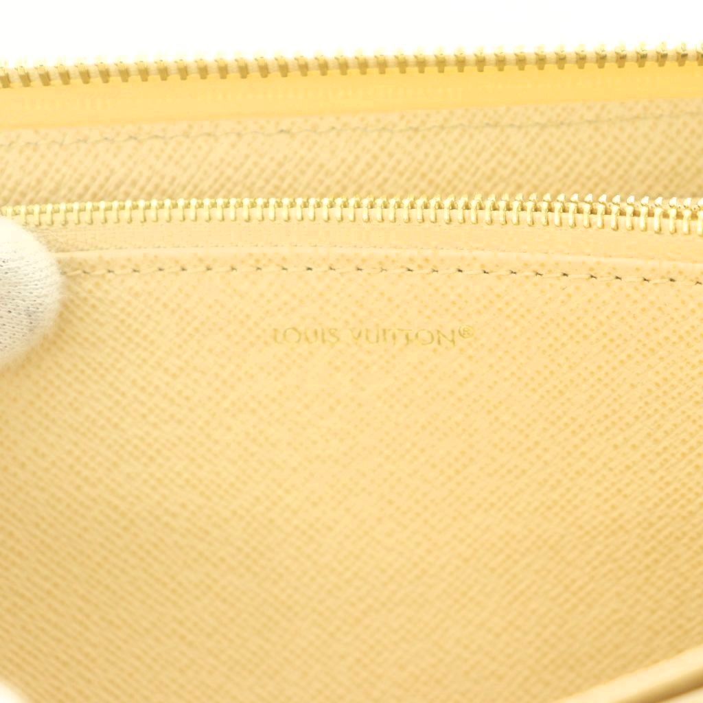 Louis Vuitton Monogram Zippy Wallet Canvas Long Zip Around Logo All Over — view 4