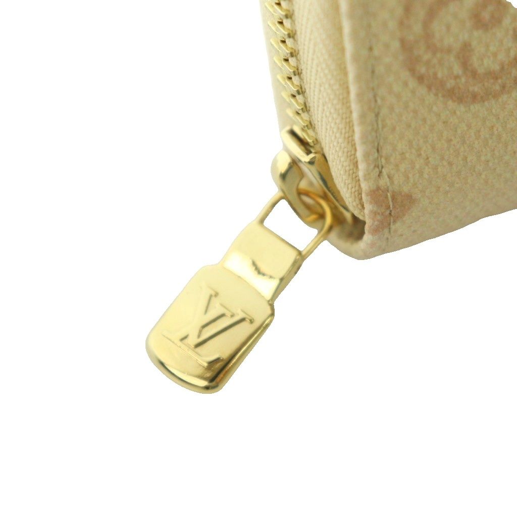 Louis Vuitton Monogram Zippy Wallet Canvas Long Zip Around Logo All Over — view 8
