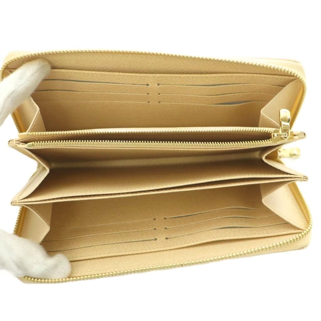 Louis Vuitton Monogram Zippy Wallet Canvas Long Zip Around Logo All Over — view 5