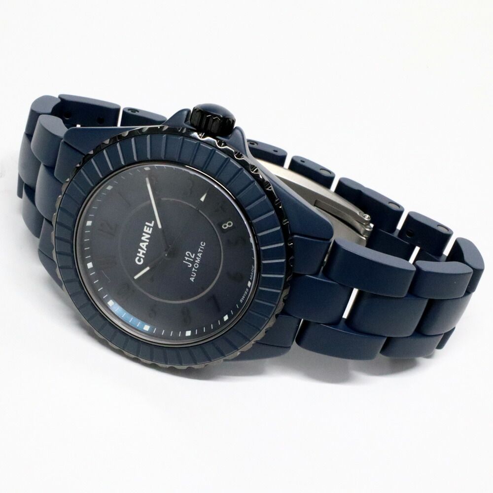 Chanel Bleu 38 mm Matte Blue Ceramic Automatic Winding Watch and Same — view 5