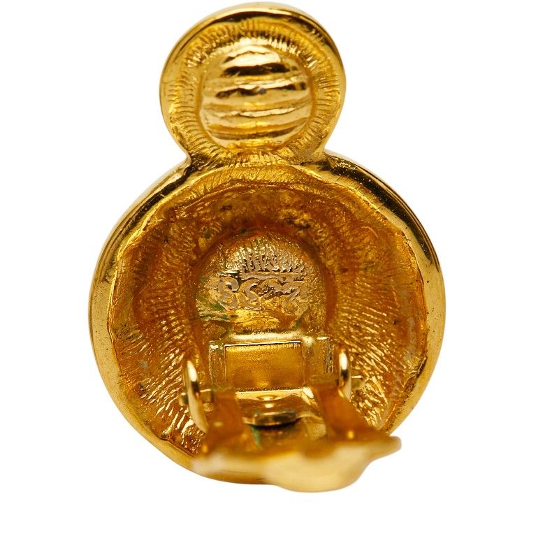 Chanel CC Logo Bijou Earrings Gold Plated — view 3