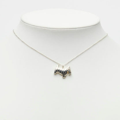 Tiffany & Co Terrier Dog Necklace Silver — view 7