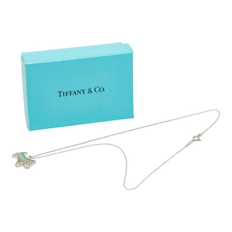 Tiffany & Co Terrier Dog Necklace Silver — view 8