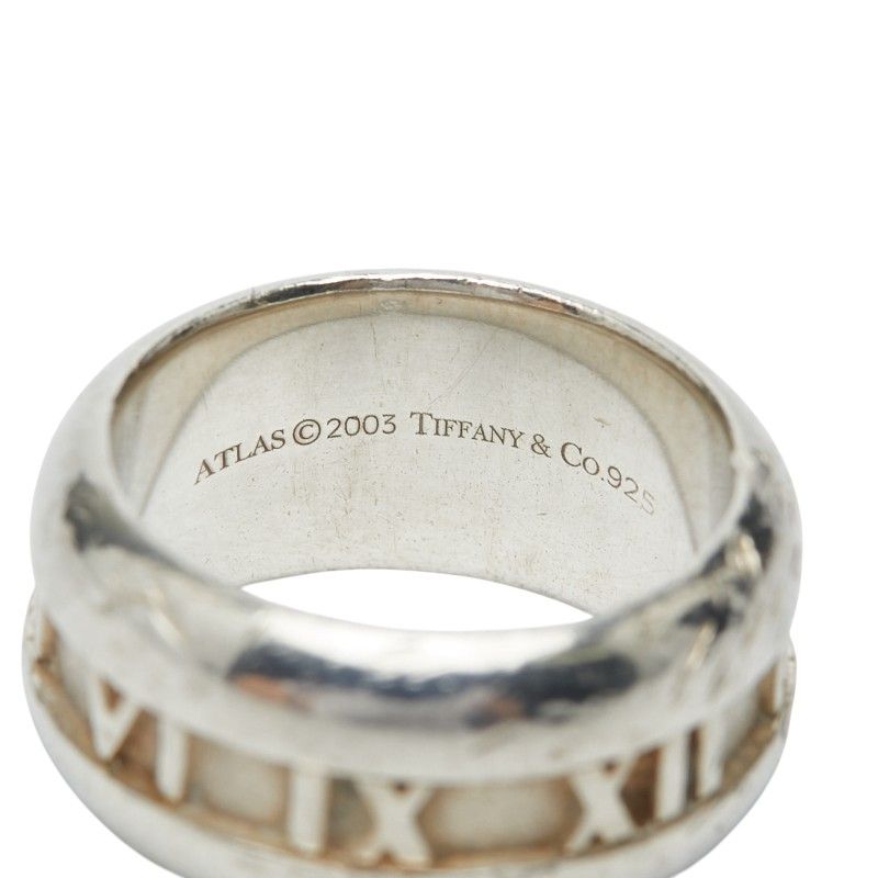 Tiffany & Co Atlas Wide Ring Silver — view 5