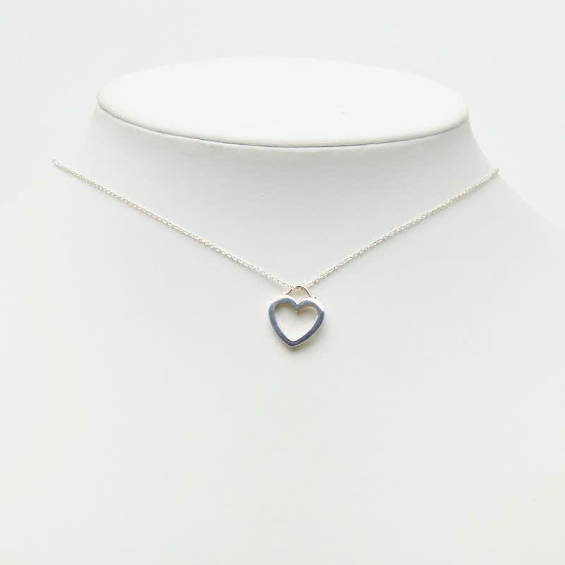 Tiffany & Co Sentimental Heart Pendant Silver — view 7