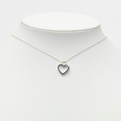 Tiffany & Co Sentimental Heart Pendant Silver — view 7