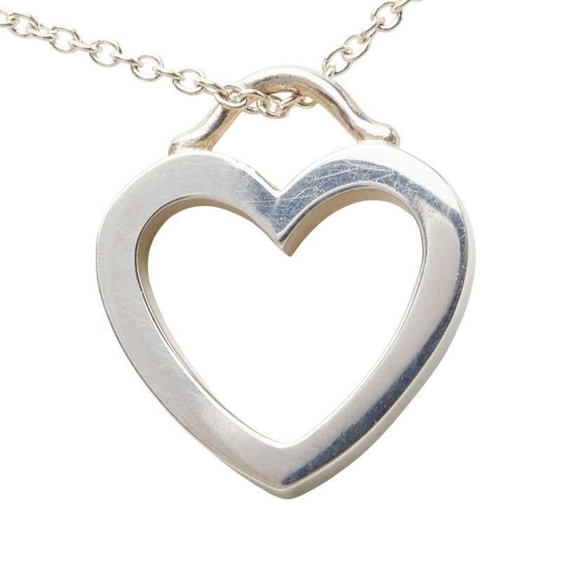 Tiffany & Co Sentimental Heart Pendant Silver — view 2