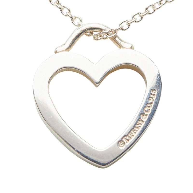 Tiffany & Co Sentimental Heart Pendant Silver — view 3