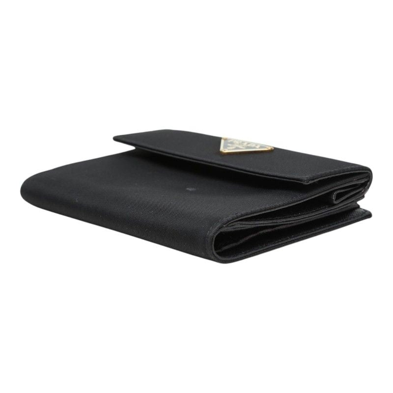 Prada Bifold Wallet Black Nylon — view 4