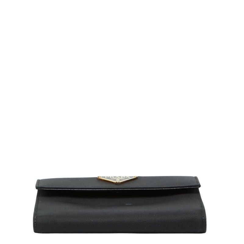 Prada Bifold Wallet Black Nylon — view 3