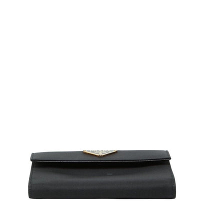 Prada Bifold Wallet Black Nylon — view 3