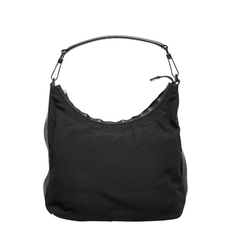 Gucci Shoulder Bag 000 Black Nylon Leather