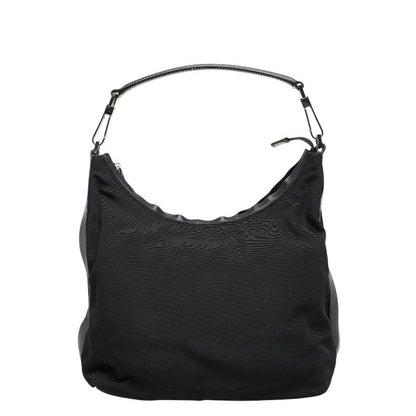 Gucci Shoulder Bag 000 Black Nylon Leather