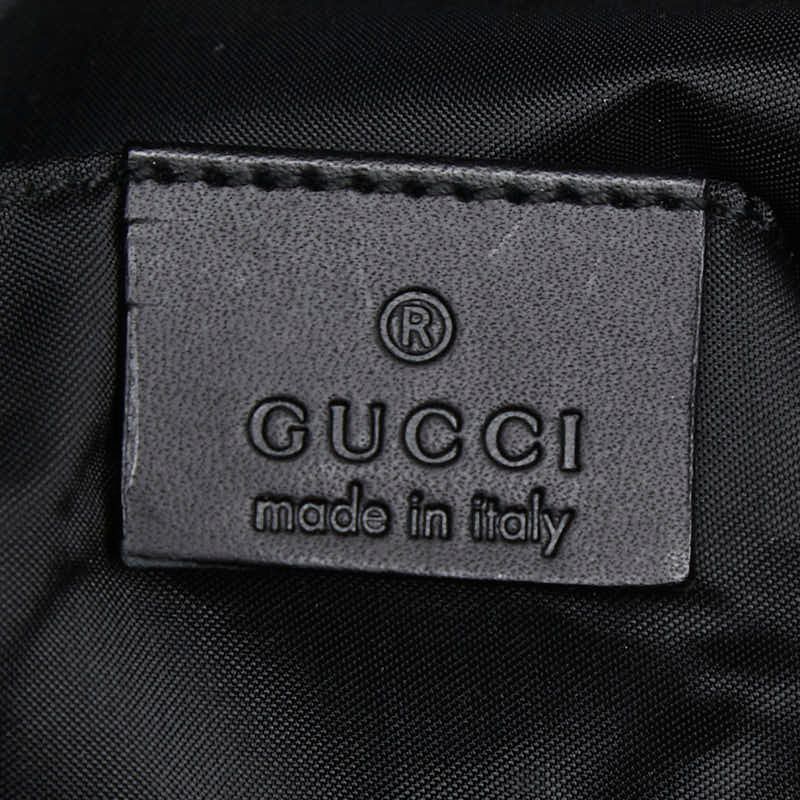 Gucci Shoulder Bag 000 Black Nylon Leather — view 9
