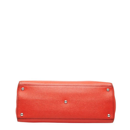 Fendi Toujour 2-Way Shoulder Bag Red Leather — view 3