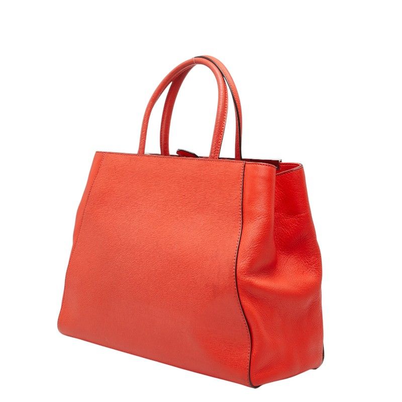 Fendi Toujour 2-Way Shoulder Bag Red Leather — view 2