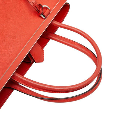 Fendi Toujour 2-Way Shoulder Bag Red Leather — view 8