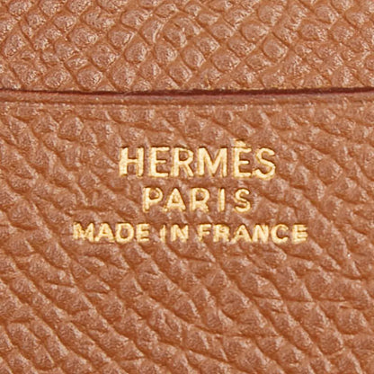 Hermes Agenda Mini Notebook Cover Brown Courchevel — view 7